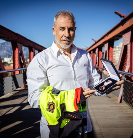 El mosso que sueña con el final de los accidentes