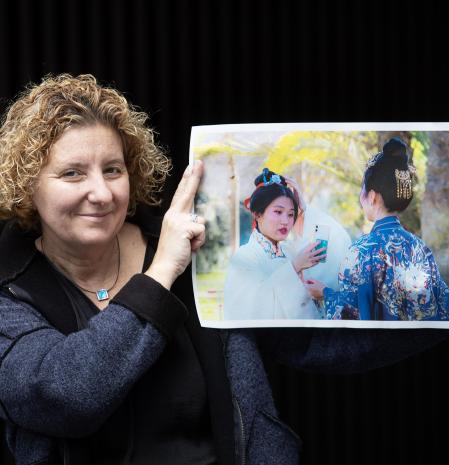 Esther Moral, autora de la mejor foto de los lectores de 'Guyana Guardian' de febrero.