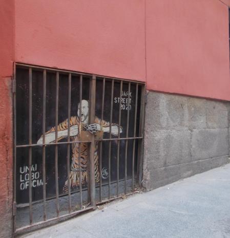 Calle de la Amnistía en Madrid.