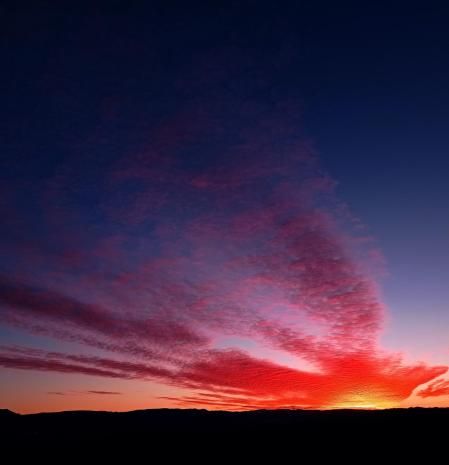 El cielo mágico de Alcorisa.