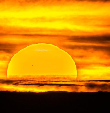 Amanecer en el Montseny.