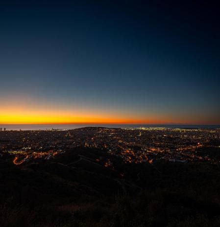Un horizonte, dos mundos.