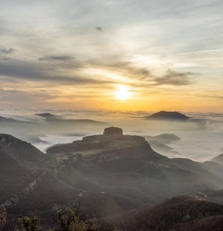 Vista desde los riscos de Tavertet.