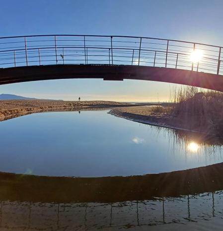 Riu Vell de Sant Martí d'Empúries.