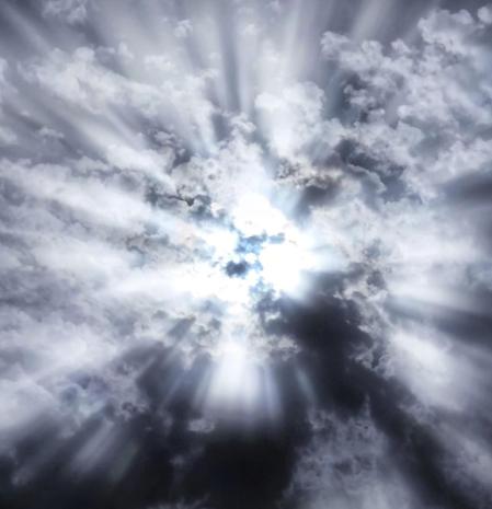 El cielo hipnotizador de Olot.