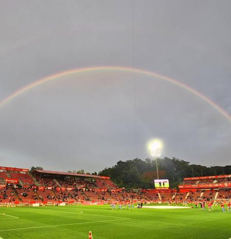 Arco iris en Montilivi.