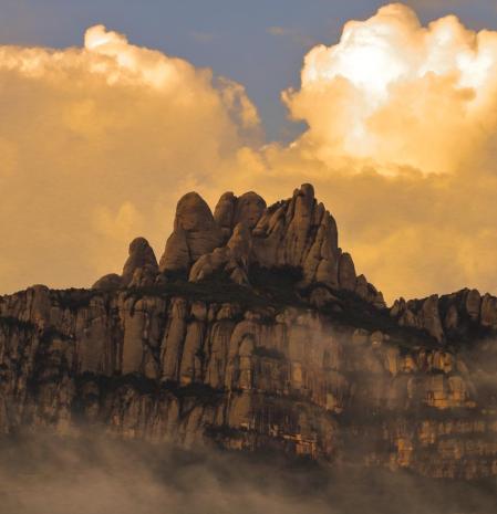 Montserrat después de la tormenta.