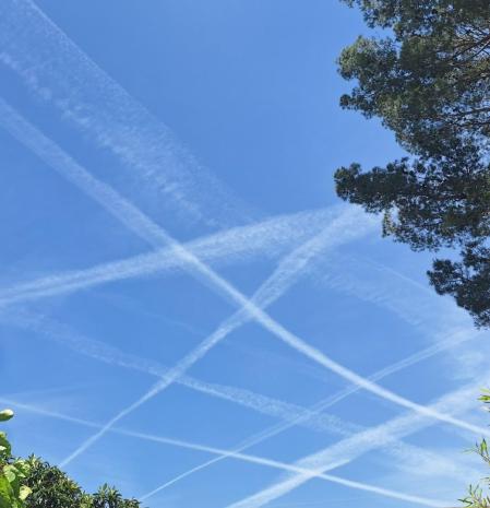 Gran cruce de estelas en Vistabella.