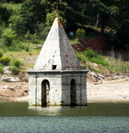 El pantano de Sau, al 66%.