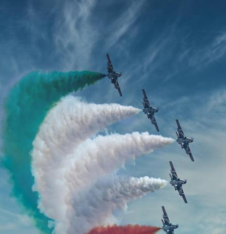 Homenaje a la Patrulla Águila.