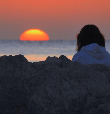 Amanecer de otoño en Fuengirola.