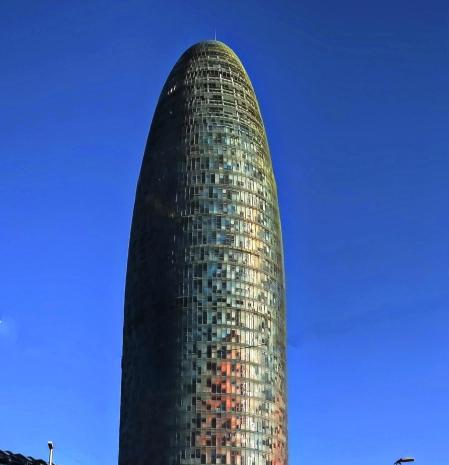 Perspectiva de la Torre Glòries.