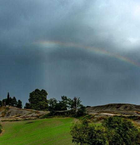 Arco iris en Manlleu.