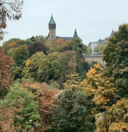 El otoño de Luxemburgo.