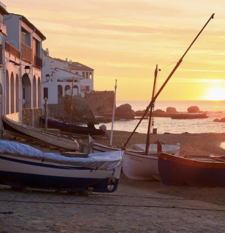 Amanecer en Calella de Palafrugell