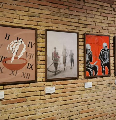 Exposición de la II Edició del Concurs del Cartell de la  Processó de Verges.