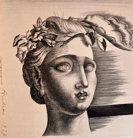 Aguafuerte de Mariano Andreu .