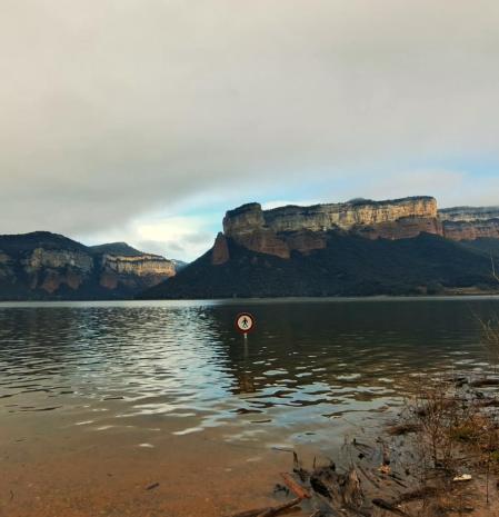 Pantano de Sau al 81%.