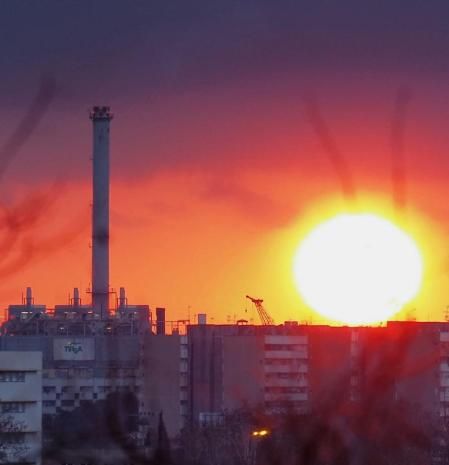 El sol de las azoteas en Barcelona.