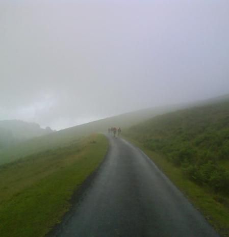 La niebla del Camino de Santiago.