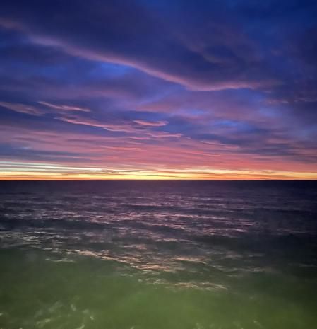 El abrumador amanecer de Altea.