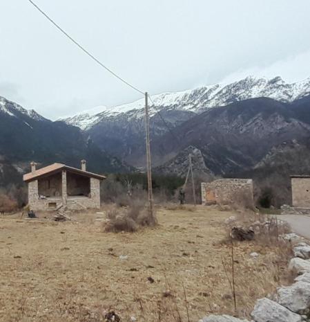 El Pedraforca desde el cruce de cal Xisquet.