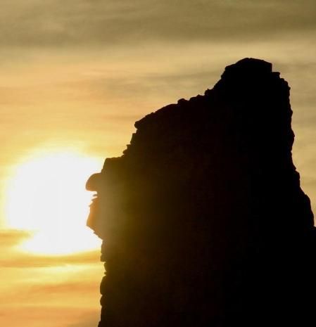 La cara de piedra de La Fosca.