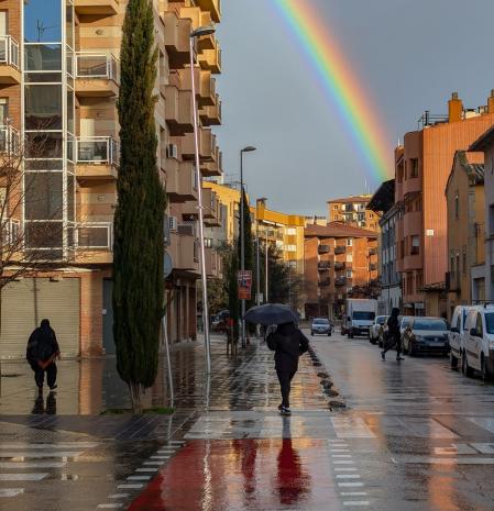 Arco iris en Vic.