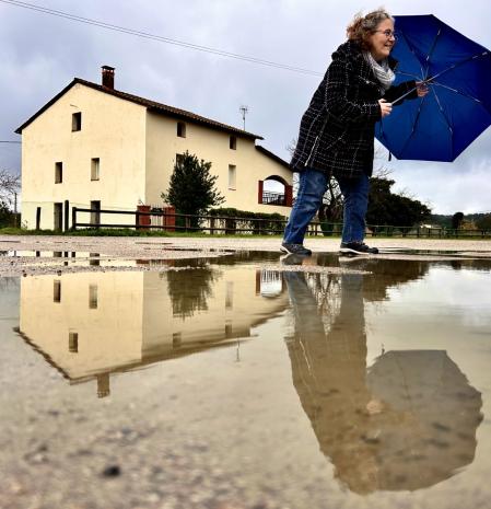 Lluvia en el Baix Montseny.
