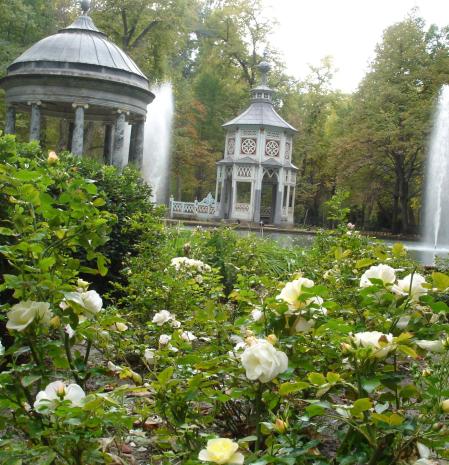 Estanque del Jardín del Príncipe de Aranjuez.