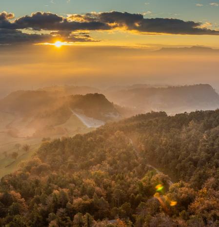 El mirador del Voltreganès.