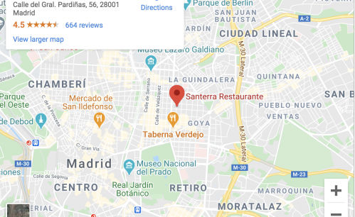 Santerra: la cocina de monte bajo que triunfa en la capital