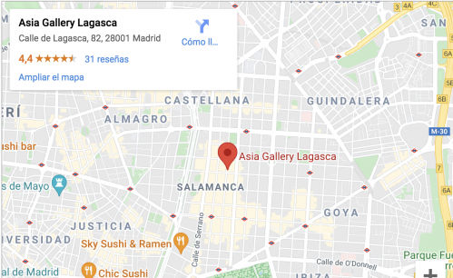 Asia Gallery Lagasca, nuevo chino de lujo en el Barrio de Salamanca