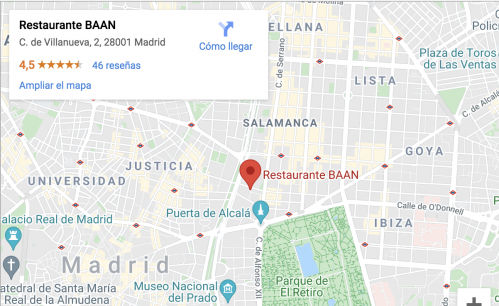 Baan, un viaje al sudeste asiático a base de curries y cócteles