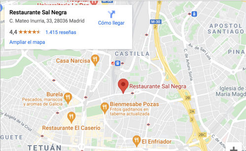 Sal Negra, gran mesa escondida en un barrio residencial norteño