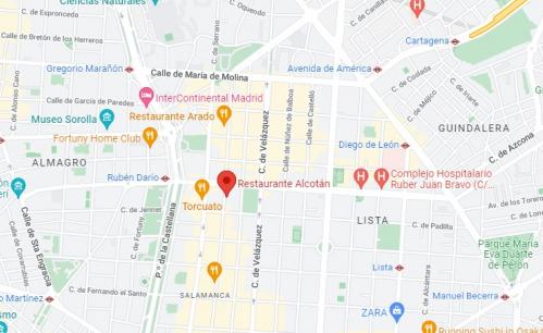 Alcotán, la perfecta mesa del poder