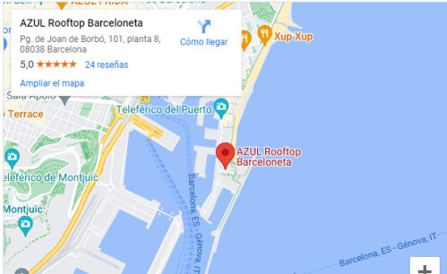 Azul, en la ciudad que saborea el mar