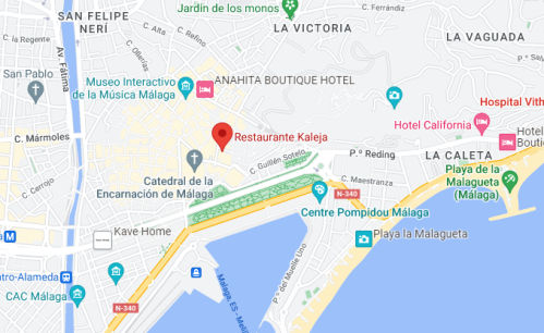 Kaleja, alta cocina en un callejón de Málaga