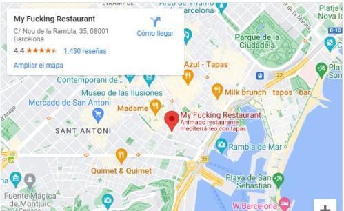 My Fucking Restaurant, hacia una carta más verde