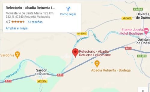 La historia y la huerta de la Ribera del Duero en el restaurante Refectorio Abadía Retuerta