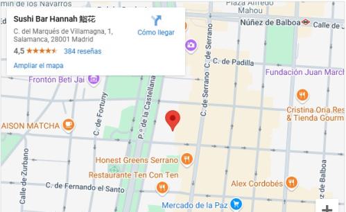 Sushi Bar Hannah: el kaiseki más confidencial de Madrid