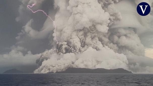Los expertos creen que la erupción del volcán Tonga contribuye al calentamiento
