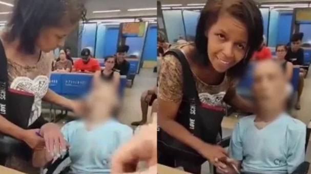 Una mujer lleva el cadáver de su tío al banco para sacar dinero