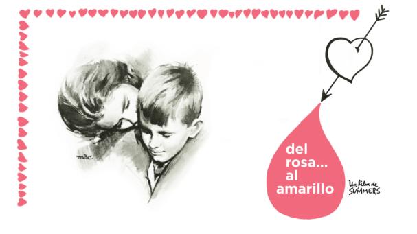 Del rosa al amarillo