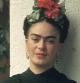 Fotografía de Frida Kahlo incluida en la correspondencia enviada a Josep Bartolí