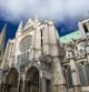 Fachada de la catedral gótica de Chartres, en Francia, cuya construcción empezó a finales del siglo XII