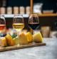 Selección de vinos y quesos