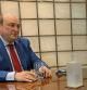 Andoni Ortuzar Arruabarrena, presidente del Bizkai Buru Batzar del PNV en una entrevista celebrada el jueves 15 de abril de 2021 en Bilbao