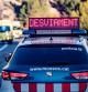 Un coche de Mossos d'Esquadra y ambulancias del Sistema d'EmergÃ¨ncies MÃ¨diques (SEM) durante un accidente de trÃ¡fico en una imagen de archivo.@TRANSIT 28/01/2020
