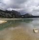 Panorámica del embalse de Cúber, en Mallorca.